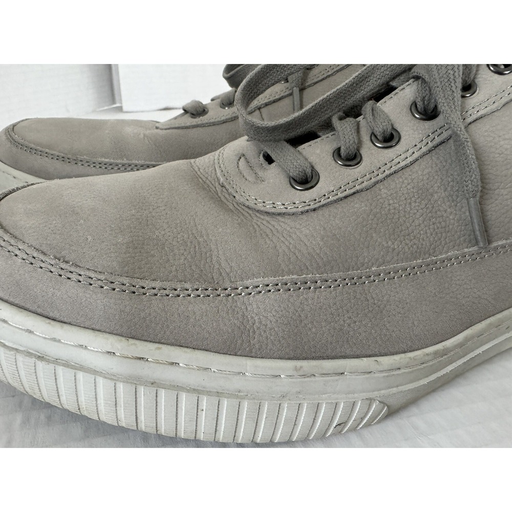 J&M Est 1850 size 10 1/2 M Men's Gray Leather Shoes 27-2329 - Picture 10 of 16